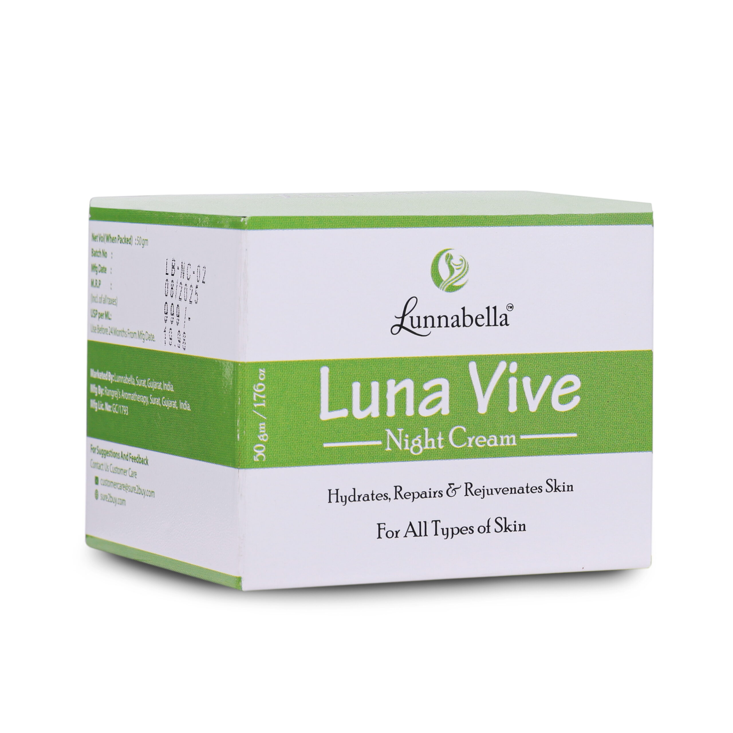 Luna Vive – Luxury Anti-Aging Night Cream